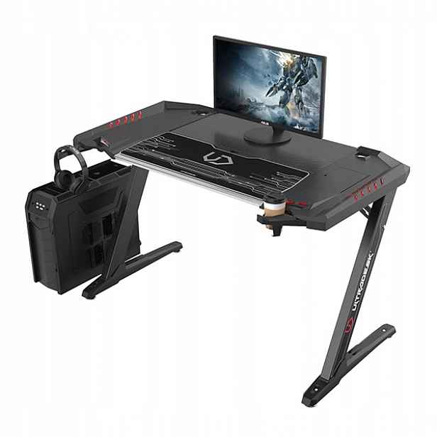 Ultradesk herní stůl Rocket černý