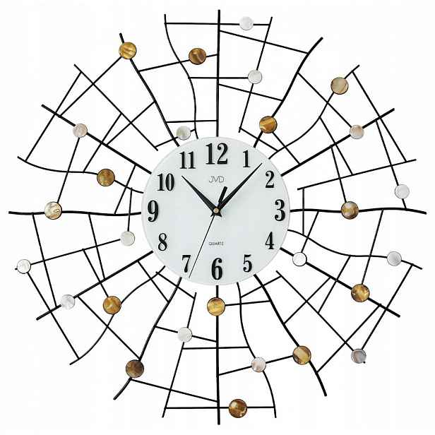 Velké Elegantní Nástěnné Hodiny Jvd HJ98 57 cm