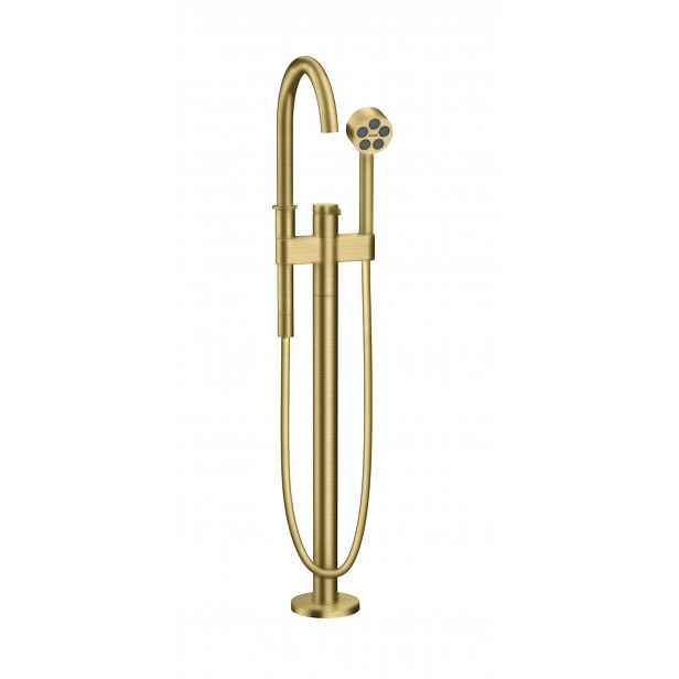 Axor One - Vanová baterie do podlahy, kartáčovaná mosaz 48440950