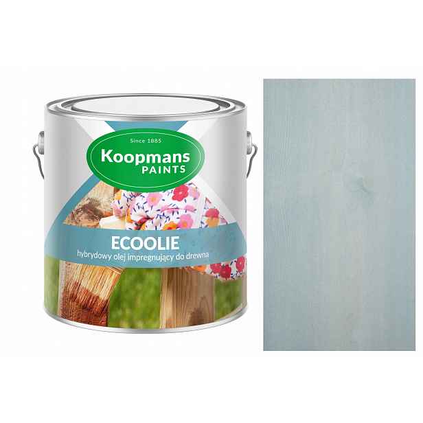 Koopmans Ecoolie Impregnační Olej Na Dřevo 2,5 L Šedý Mořský 196