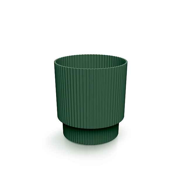 Prosperplast Květináč MILLA VII tmavě zelený, varianta 12,8 cm