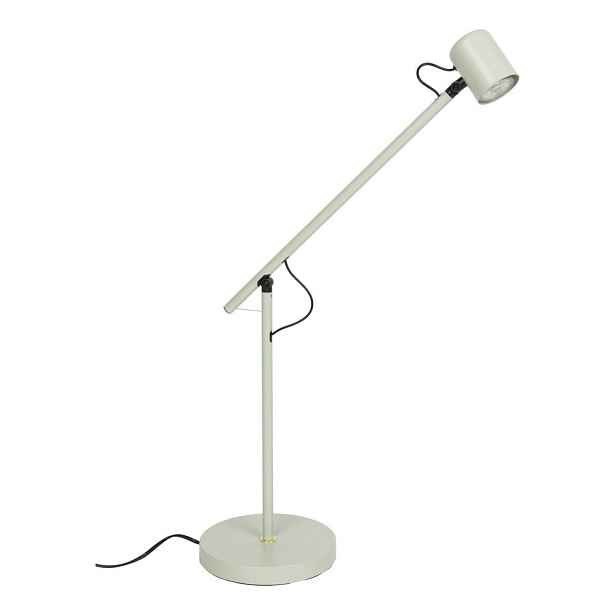 Světle zelená kovová stolní lampa (výška 45,5 cm) Aero – White Label