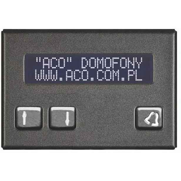 Aco CDN-230E St (w) Elektronický seznam nájemníků z ocel