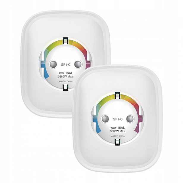 Gosund SP1-HE Inteligentní zásuvka WiFi Dvojbalení HomeKit 16A 3680W iOS 13