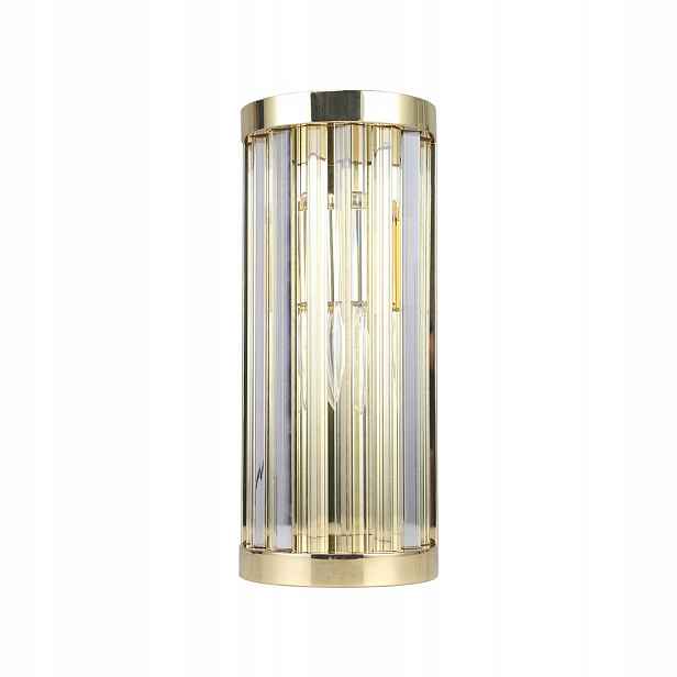 Nástěnné svítidlo Vetro glamour zlaté sklo 1xE14 10W Light Prestige