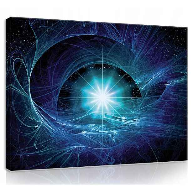 Obraz Na Plátně Canvas 100x75 Abstrakce Nebe Vesmír Supernové Světlo