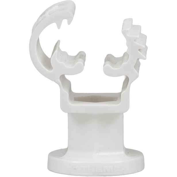 Podpěra vedení do zdiva Tremis PV 1p plast PA bílá 30 mm