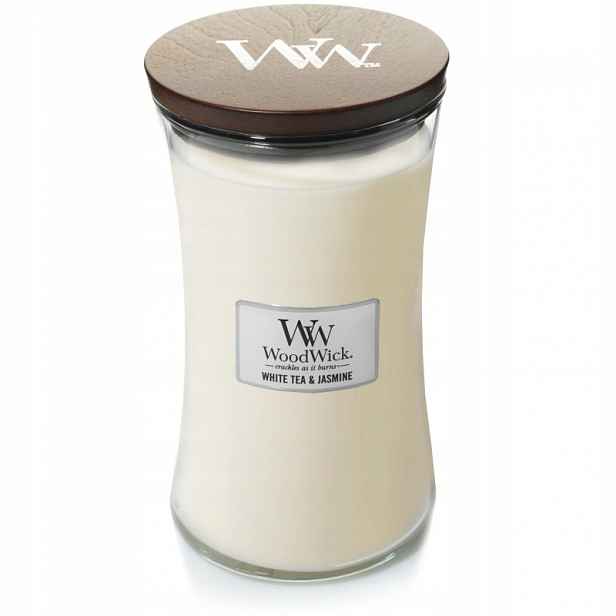 WoodWick svíčka White Tea & Jasmine 609,5 g