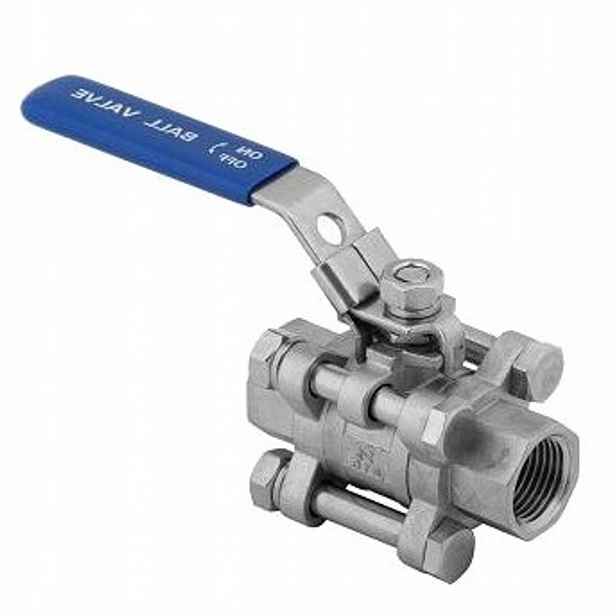 1 1/2" Kulový Kohout kyselinovzdorný 3-CZ Inox