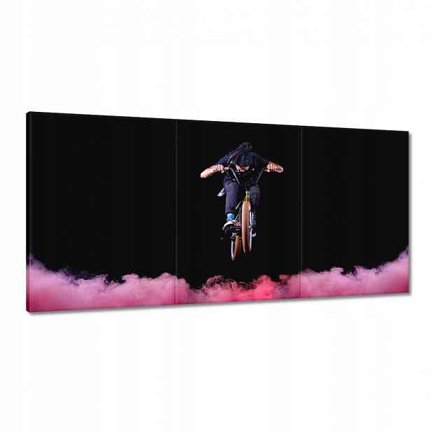 Obrazy 180x90 Bmx Skoky Kolo