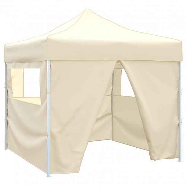 vidaXL Party Stan 291 x 291 x 315 cm Krémová Oxford látka