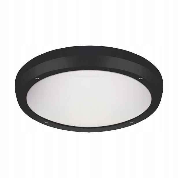 Struhm Ramen Stropní Svítidlo Kulatý Černý Ø30 cm 2xE27 18W IP65