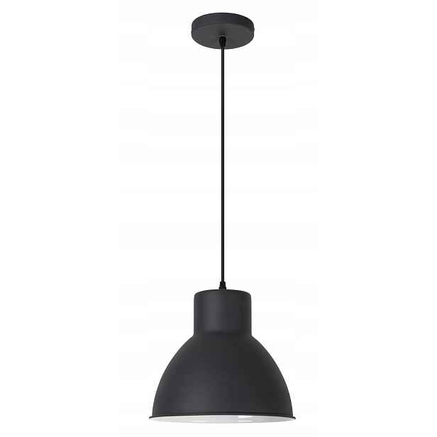 Industriální závěsná lampa antracit nad jídelním stolem, 28 cm Rabalux
