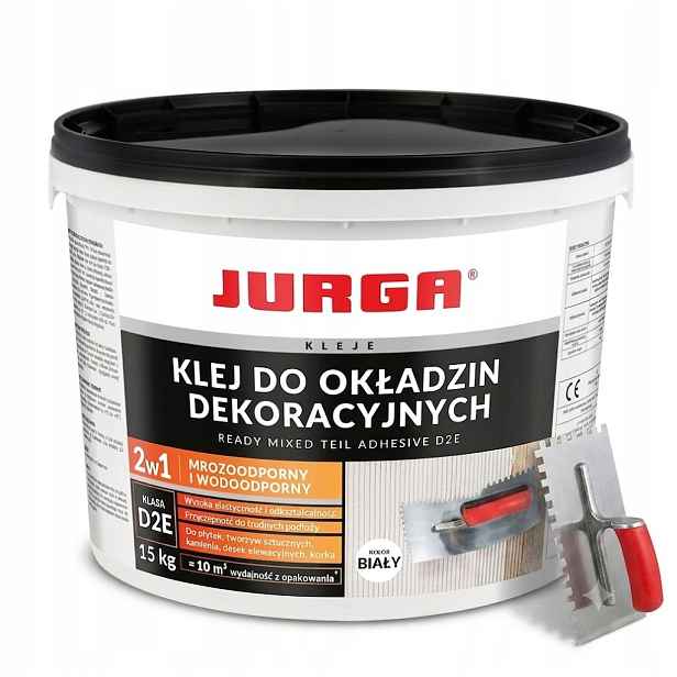 Jurga Lepidlo Na Dekorativní Obklady Bílé D2E – 15 kg