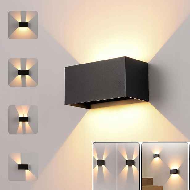 Nástěnné svítidlo Led Venkovní Fasádní lampa Vodotěsné