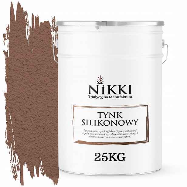 Silikonová Fasádní Omítka Barva Hnědá F516 25 Kg Beránek Granulace 1.5 mm