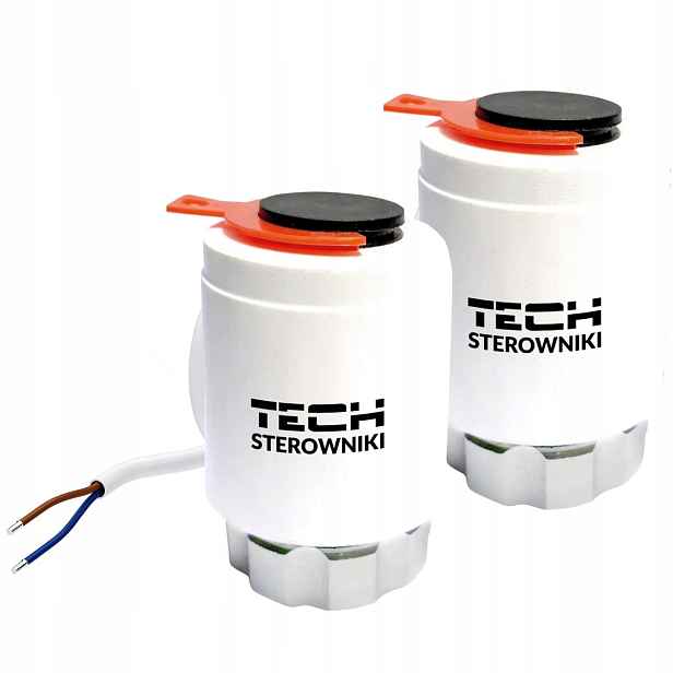 Termoelektrický Pohon Pro Rozdělovač Tech M30X1.5 STT-230T 2 Kusy