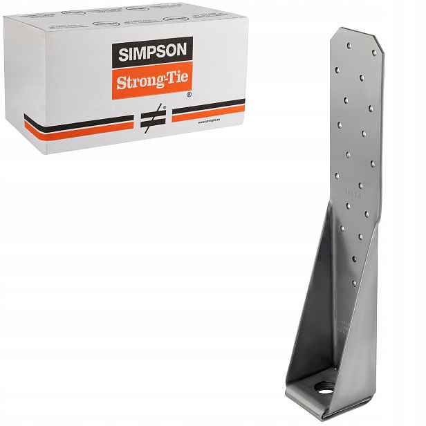 Kotevní spoje Základové kotvy 314 mm 16 Ks dřevo beton Simpson HTT4