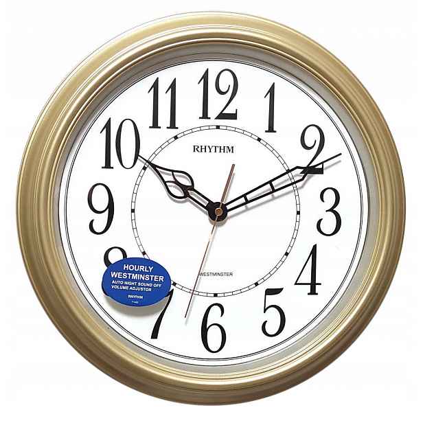 Nástěnné Hodiny Rhythm 36 cm Kuranty Westminster