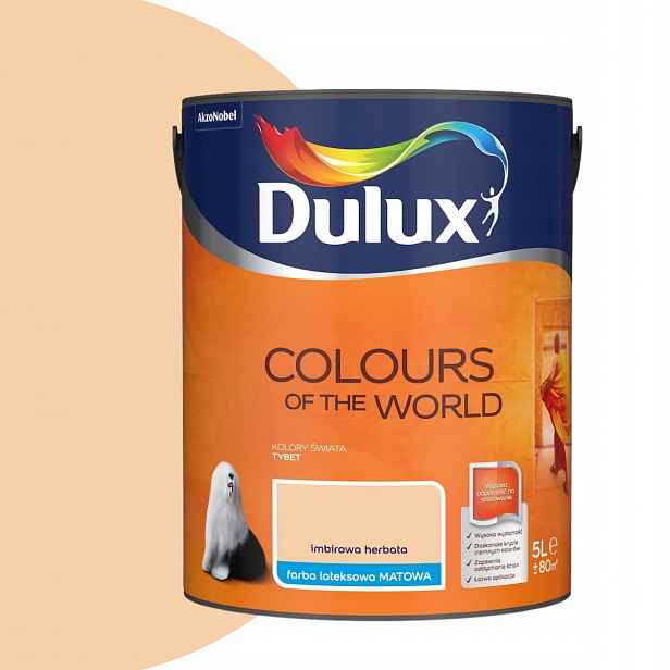 Dulux Barva Barvy světa 5L Zázvorový Čaj