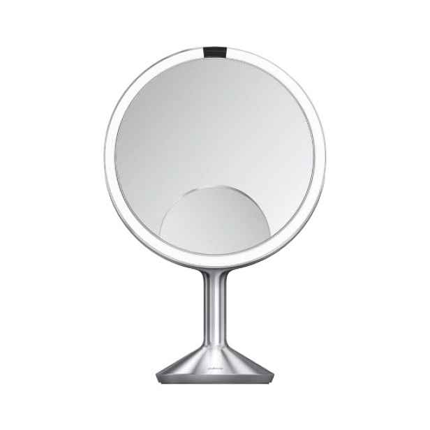 Make-up zrcátko, se senzorem, 28,7 cm, "Trio Max", Brushed - simplehum