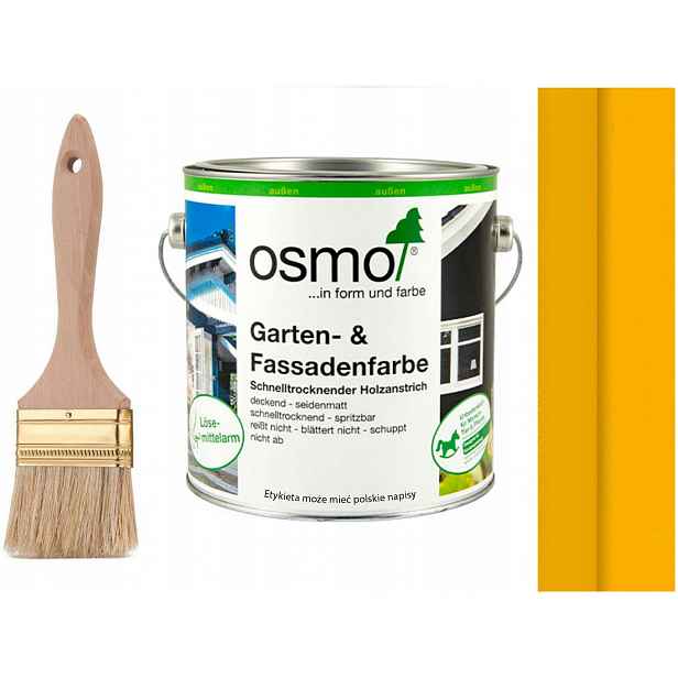 Osmo Barva na dřevo a fasády nábytku 7103 Žlutá 0,75L