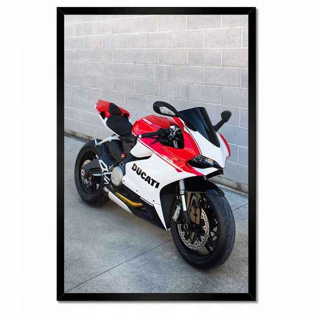 Plakáty v rámu 40x60 Červené Ducati Panigale
