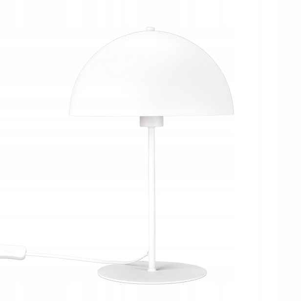 Stolní lampa kulatý stínidlo Nola zlatá Trio 45 cm