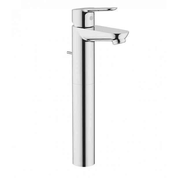 Grohe BauEdge - Umyvadlová baterie, s výpustí, chrom 32860000