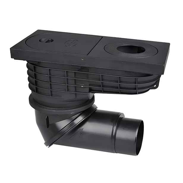 Lapač střešních splavenin HL600NG DN100/125 s kloubem litina