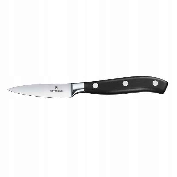 Nůž na loupání Victorinox Grand Maitre 8 cm kovaný, černý