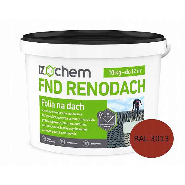 Renodach Cihlová Fólie na plech Papy Betonu Trvanlivé dřevo Elastická 10 kg