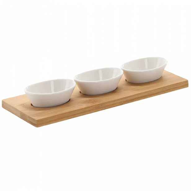 Sada 3 ks servírovacích misek 28x10x5cm
