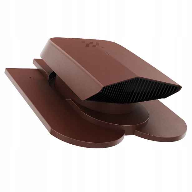 Větrací otvor pro ventilaci kaprů s krajkou Bronz