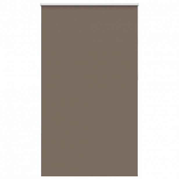 vidaXL Roleta zatemňovací Káva 140x230cm Šířka látky 136,6cm Polyester