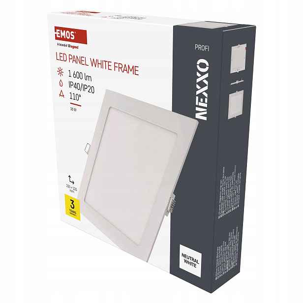 Emos Nexxo Led podhledové svítidlo 18 W 4000 K bílé