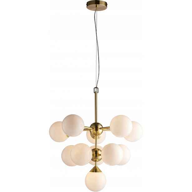 Závěsná lampa Oscar 76500 11x G9 max 18W Zlatá Endon