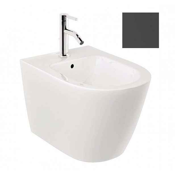 Kludi Resa R - Závěsný bidet, otvor pro baterii, matná černá 23BIW0139