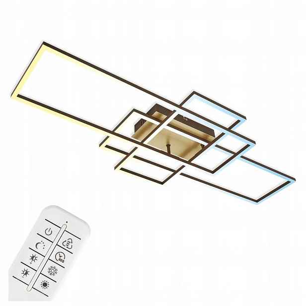 Lampa s dálkovým ovládáním Led 47W stropní svítidlo 104 cm Moderní stmívání variabilní barva