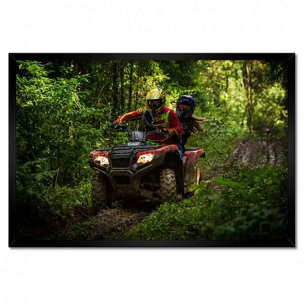 Plakáty v rámu 60x40 Quad Čtyři kolečka Terén