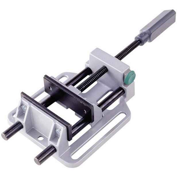 Wolfcraft WF34100000 Strojní Svěrák 100 MM, Rychloupínací, Hliník