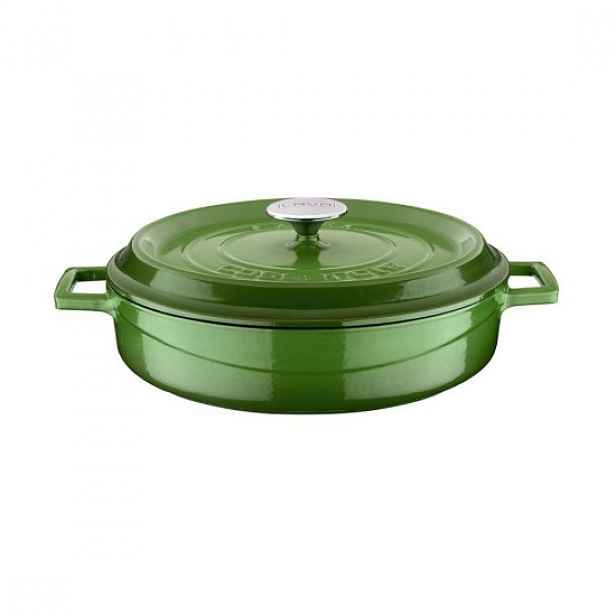 Hrnec litinový, 28 cm / 3,5 l, řada "Trendy", zelená - značka LAVA