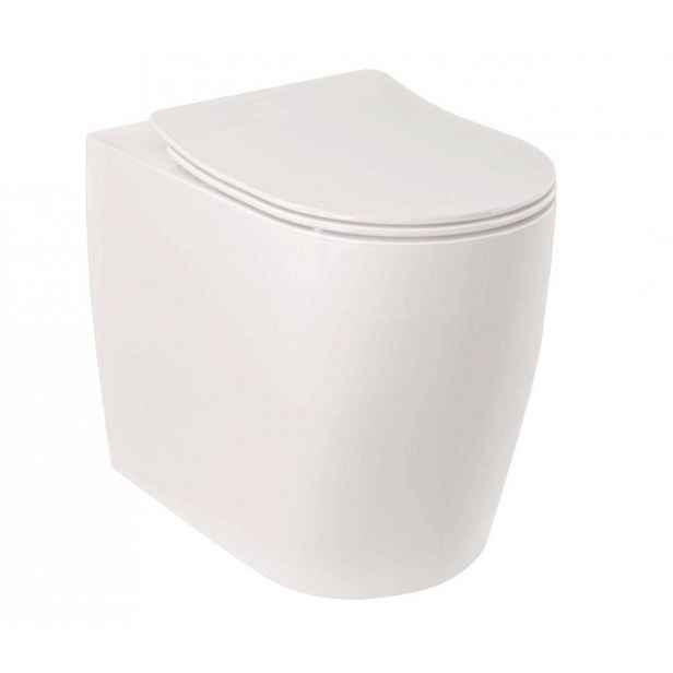 Kludi Resa R - Stojící WC, vario odpad, Rimless, lesklá bílá 23WCB0443