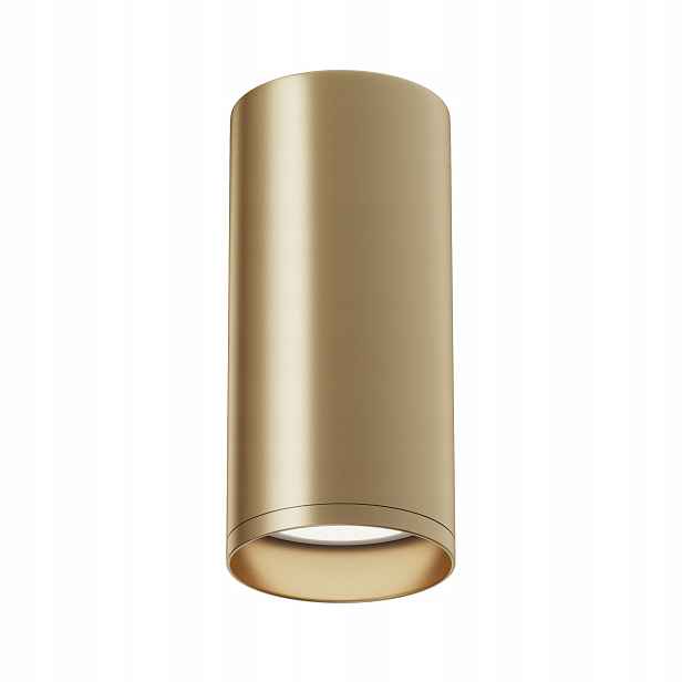 Lampa stropní spotová tuba zlatá kulatá 13 cm Maytoni