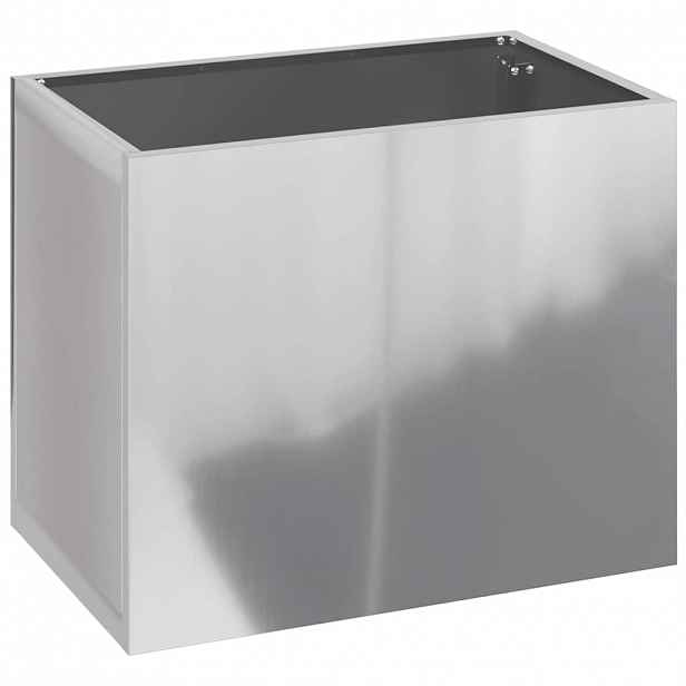 vidaXL Zahradní pěstebník Pozinkovaná ocel 50 x 32 x 40 cm