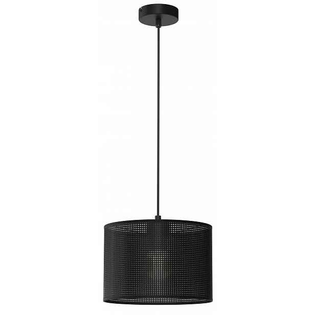 Závěsná stropní lampa Loft Shade černá 1xE27 25 cm, moderní