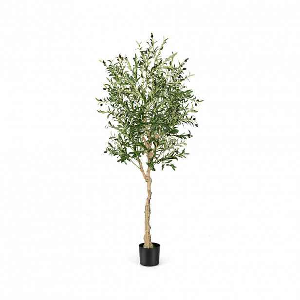 COSTWAY OLIVOVÉ STROMY Umělé 182 cm Zelené