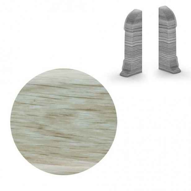 Koncovka k soklu Naturel dub pískový , PVC délka 0,5 cm, výška hrany 56 mm, NATNGTKF0