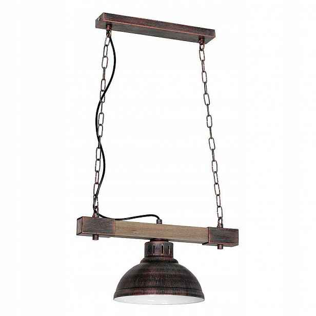 Nástěnná Lampa Industriální Hnědá Loft E27 Obývací Pokoj