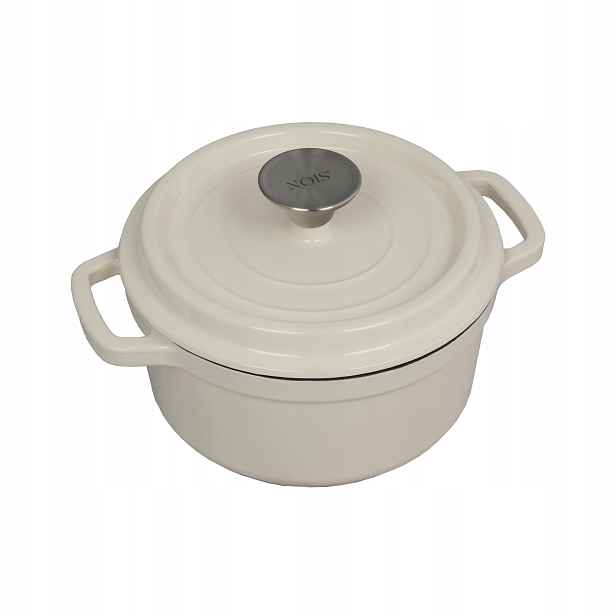 Hrnec litinový, krémový 28 cm Nois Tierra 5,6 l